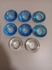 6 - Vintage IKEA Blue Glass