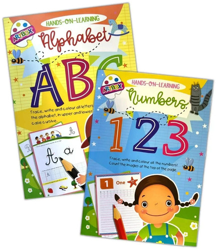 Abc 123 colouring and - colouring,
