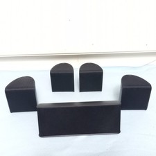 black 150W surround PIONEER S-11 centre & 4 satellites SPEAKERS wall MOUNTABLE