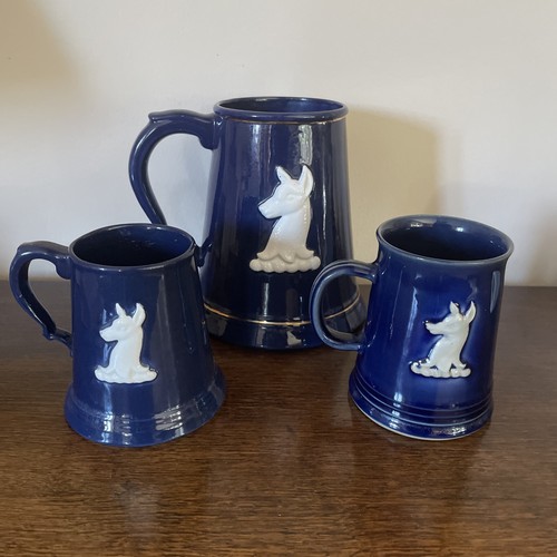 Vintage whitbread tankards - 3, x
