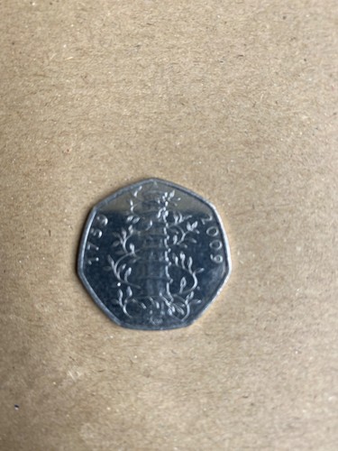 Kew gardens 50p genuine 2009 - kew,