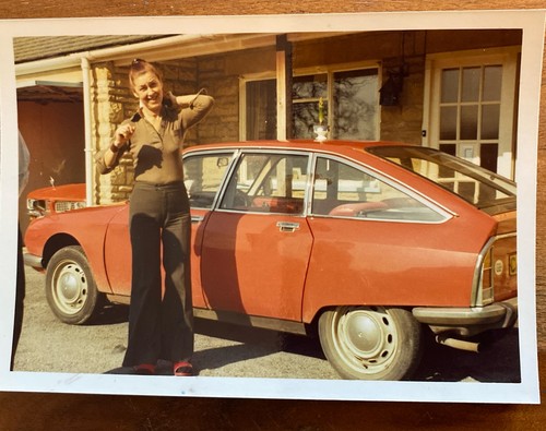 Citroen motor car 1970s - car,