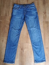 FARAH Man's Blue Stretch Slim Fit Jeans W 30" L 32" Ex Cond