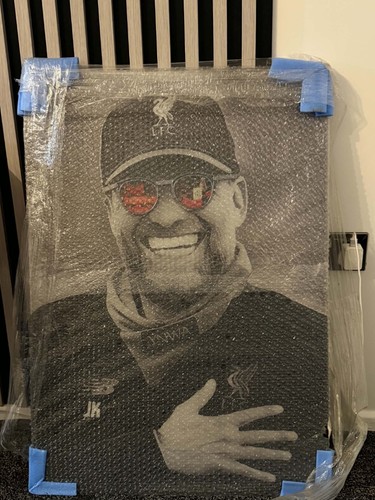Jurgen klopp glass painting - glass,
