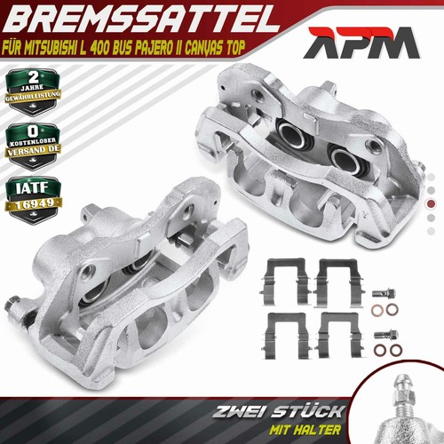 Brake caliper with - 2x, bracket