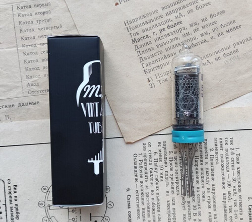 In14 nixie tube - x,