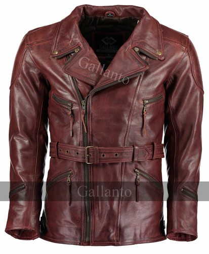 Vintage red distressed - 3/4,
