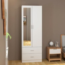 2 Door 2 Drawers Wardrobe with