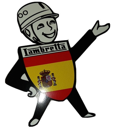 Spanish lambretta man car - lambretta,