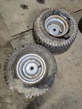18 8.50 8 hayter al-ko ride on rear mower Garden wheels Tyres rear back pair