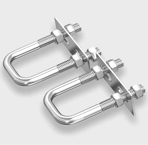 2pcs m10 square - m8, 304