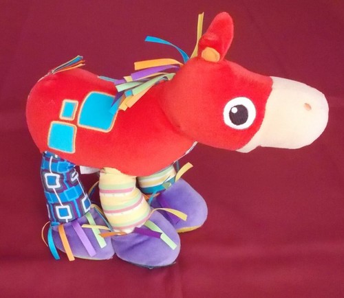 Lamaze colourful donkey soft - lamaze,