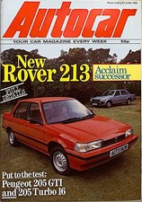 AUTOCAR MAGAZINE 23-JUN-84 -