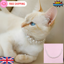 10mm Faux Pearl Pet Necklace