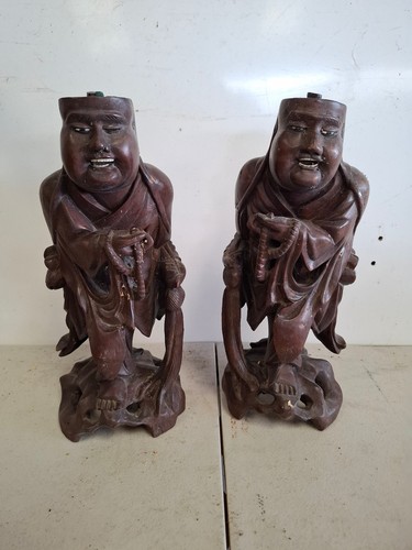 Large buddha chinese wood - large,