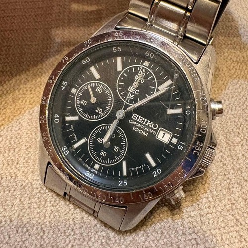 Seiko chronograph watch - seiko,