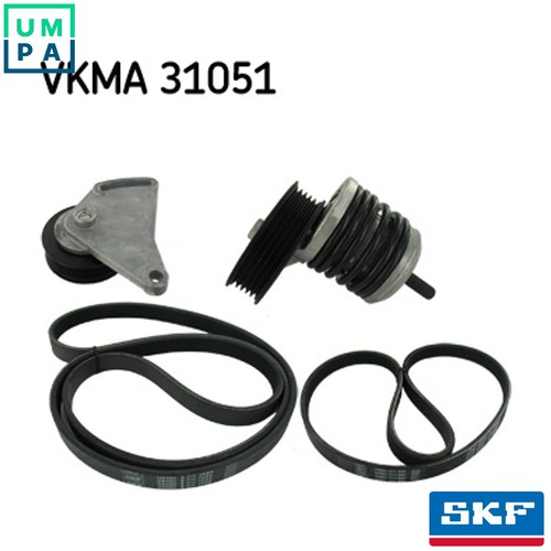 Vribbed belt set - belt,