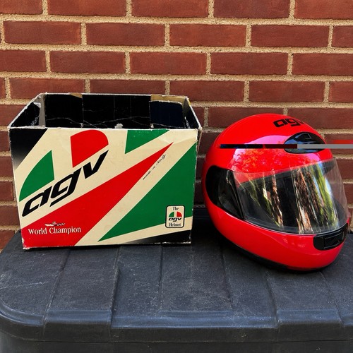 Vintage agv red full - vintage,