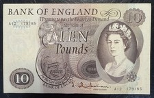 Old Ten £10 Pound Note Excellent Condition
