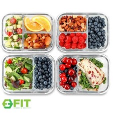 Glass Meal Prep Food Storage