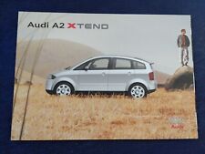 2001 Audi A2 Xtend Brochure