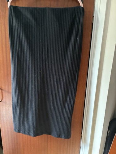 Next maternity black ribbed - black,