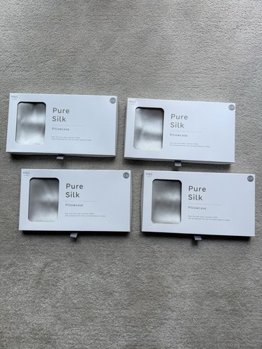 Pure silk pillowcases x4 - pure,