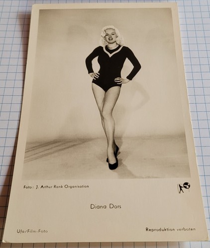 Postcard actress diana dors - postcard,