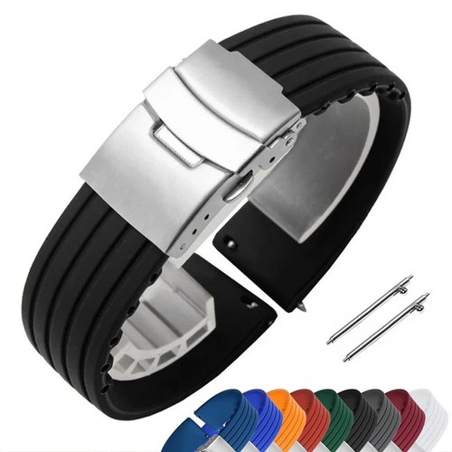 Silicone rubber watch - silicone, strap
