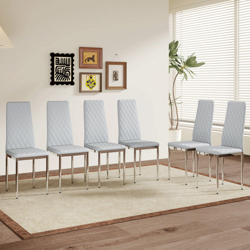 Set modern dining chairs - modern,