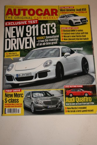 Autocar magazine july 2013 - autocar,