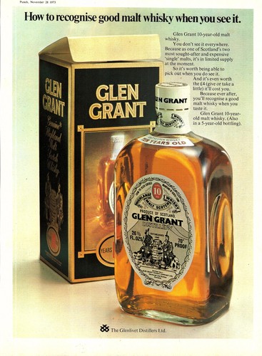 1973 advert glen grant - advert,