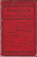 WARD LOCK RED GUIDE - WARWICK, LEAMINGTON SPA, KENILWORTH -  1940s - 16th edit.