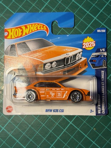 Hot wheels bmw 635 - csi, orange