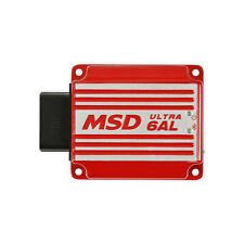 MSD Ultra 6AL Ignition Control (Red) - 3 Rev Limiters, Remote Control