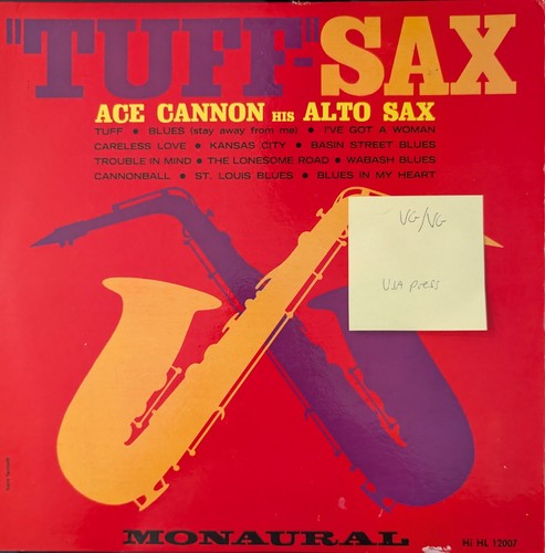 Ace cannon his alto - his, sax