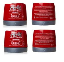 BRYLCREEM RED TUBS ORIGINAL CLASSIC X4 HAIR STYLING CREAM 250ml - JUST £20.39