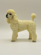 White Poodle Dog Standing by The Leonardo Collection - Lesser & Pavey - Retired
