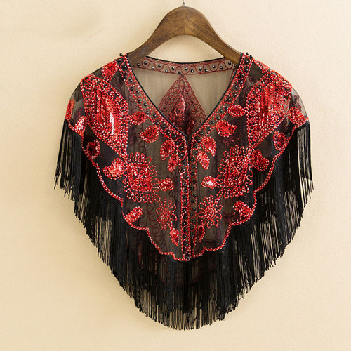 Lady sequin tassel - lady, cape