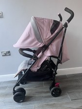 Silver Cross Pop pink pushchair stroller