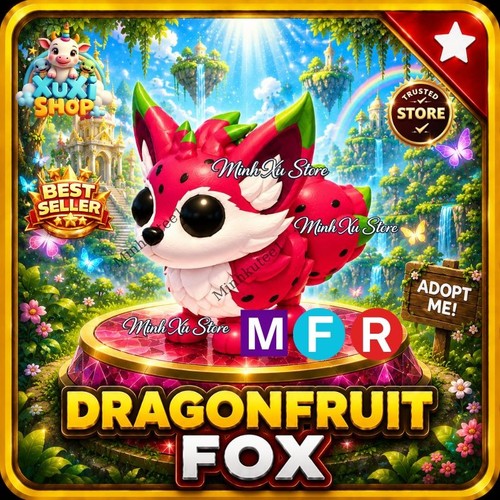 Dragonfruit fox adopt - dragonfruit,