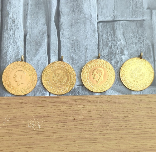 22ct full turkish coins - 22ct,