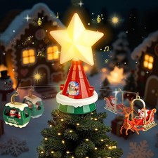 Rotating Christmas Tree Topper