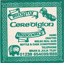 BEER MAT - CEREDIGION BREWERY