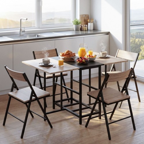 Jersey folding dining table - table, &