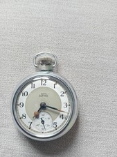 A  GOOD VINTAGE 1973 'SMITHS  EMPIRE GT BRITAIN'   POCKET WATCH - SERVICED