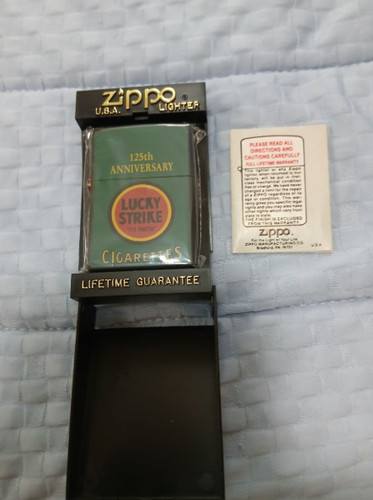 Zippo oil lighter - oil, strike