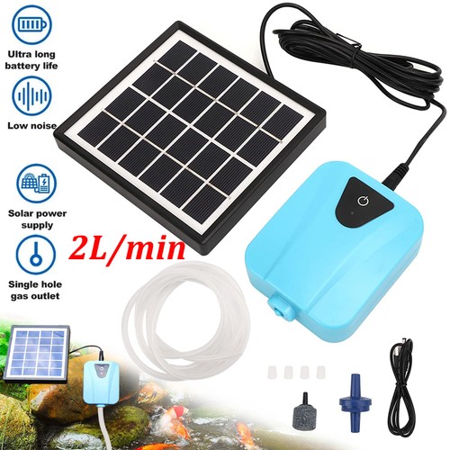 Solar power oxygenator - solar, pond