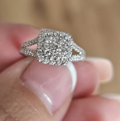 9ct white gold 0 - white,