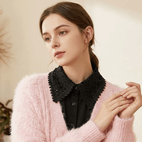 False lace collar - false,